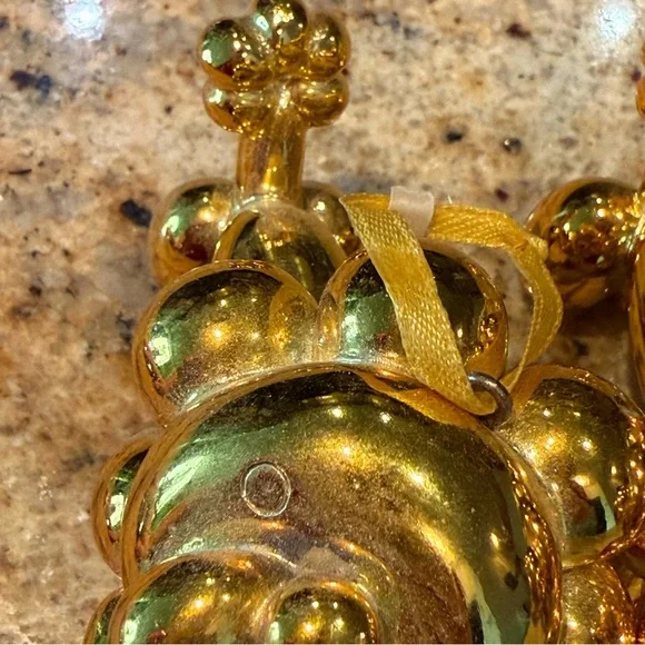 Bubble Lion gold ornament / figurine - Picture 5 of 5